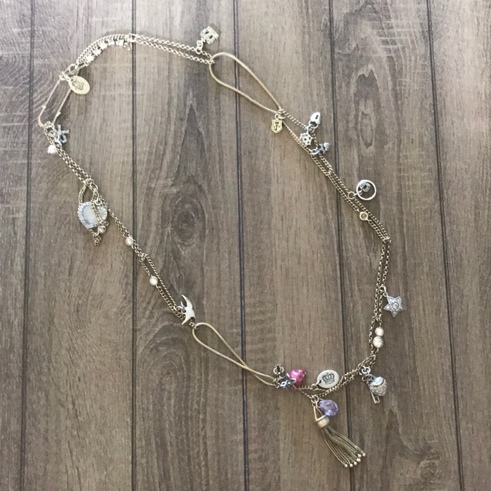 Juicy Couture gold necklace